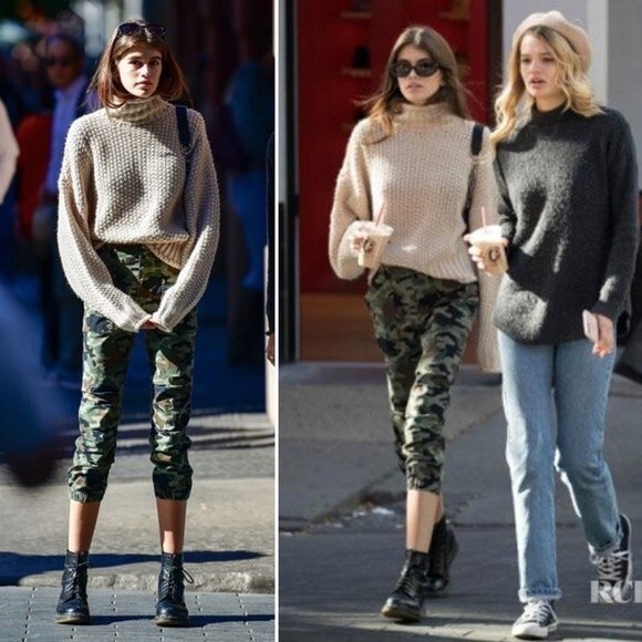 Nili Lotan Cropped French Military Pants Camo Camel Stretch Twill Cotton Size 2 - Picture 12 of 12